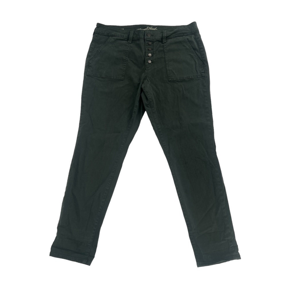 Universal Thread Green Mid Rise Skinny Jeans Size 14 Women’s